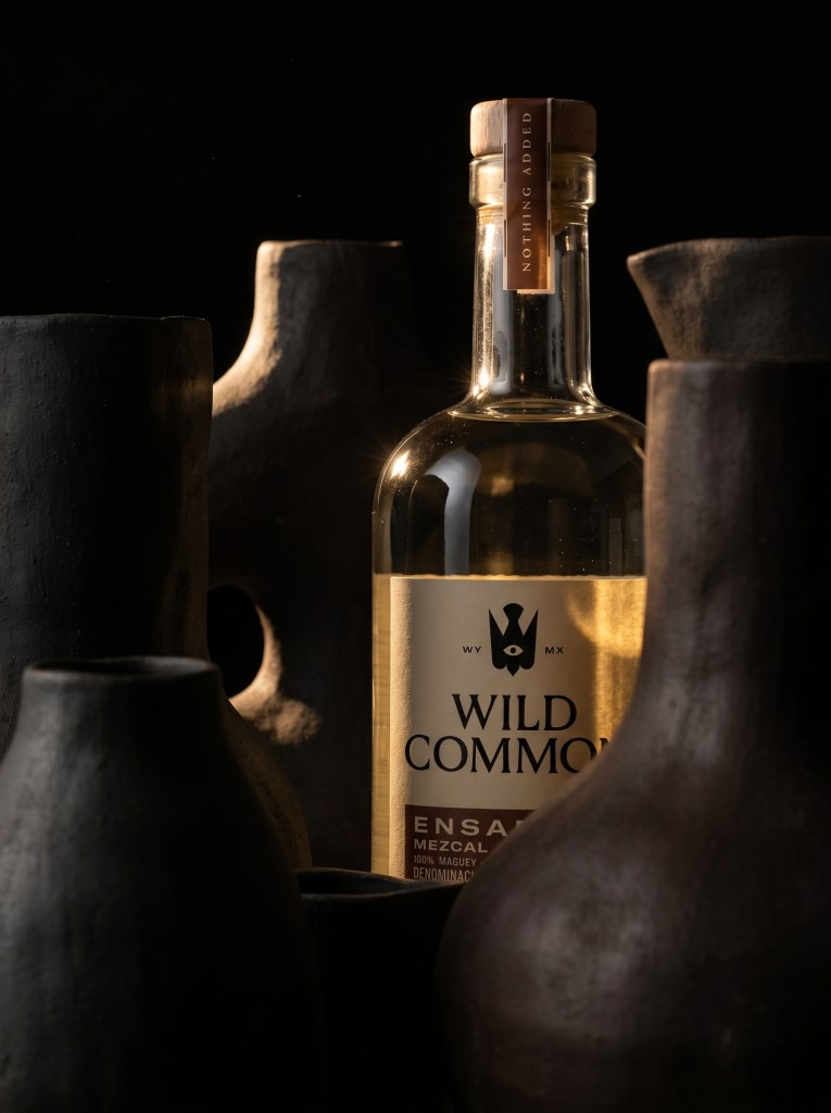 Wild Common mezcal label detail